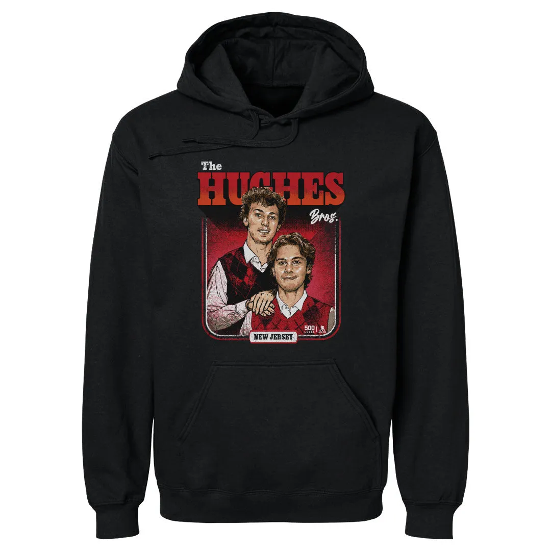 Luke Hughes & Jack Hughes New Jersey Step Brothers WHT sold by 500 Level