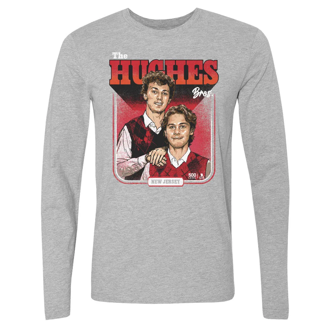 Luke Hughes & Jack Hughes New Jersey Step Brothers WHT sold by 500 Level product image thumbnail 2