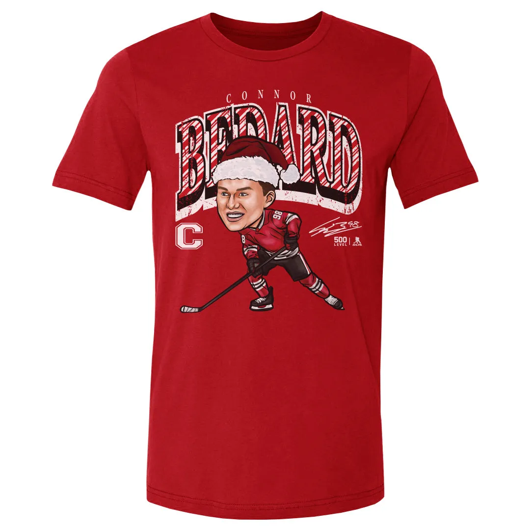 Connor Bedard Chicago Cartoon Santa Hat WHT sold by 500 Level
