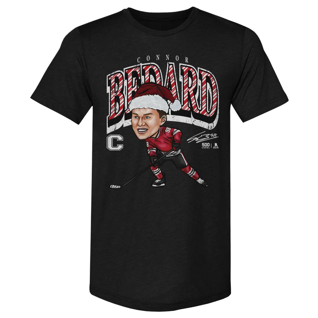 Connor Bedard Chicago Cartoon Santa Hat WHT sold by 500 Level