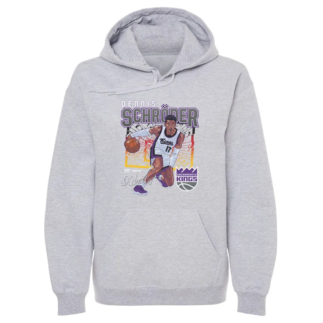 Dennis Schroder Sacramento Kings Shattered Flag WHT sold by 500 Level