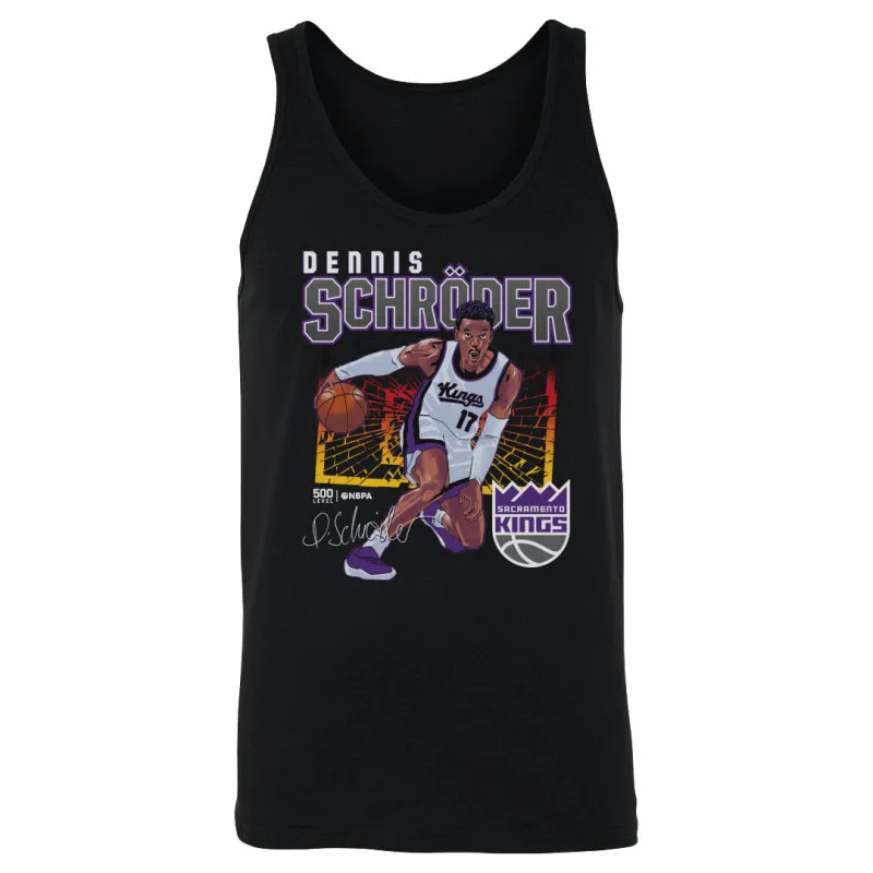 Dennis Schroder Sacramento Kings Shattered Flag WHT sold by 500 Level
