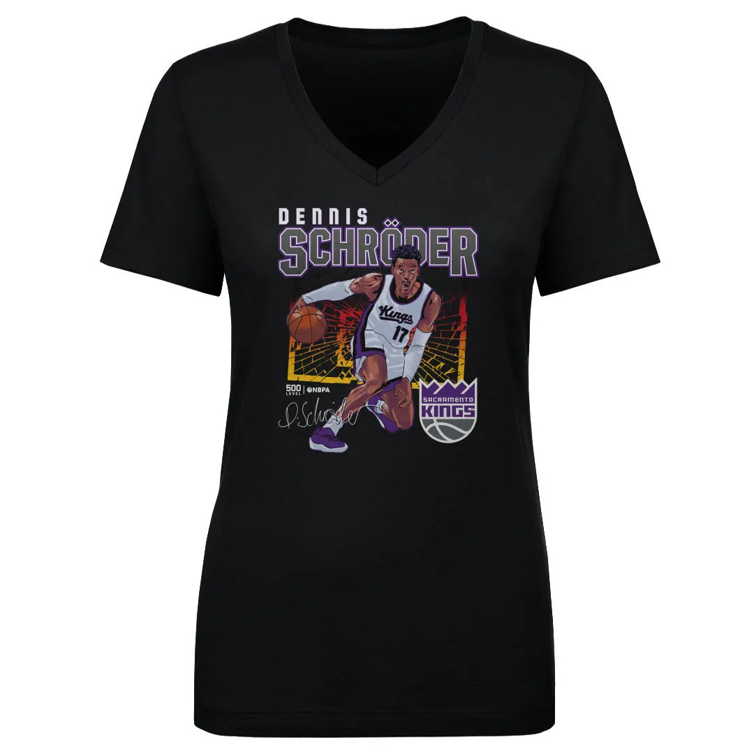 Dennis Schroder Sacramento Kings Shattered Flag WHT sold by 500 Level product image thumbnail 2