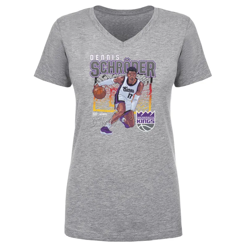 Dennis Schroder Sacramento Kings Shattered Flag WHT sold by 500 Level