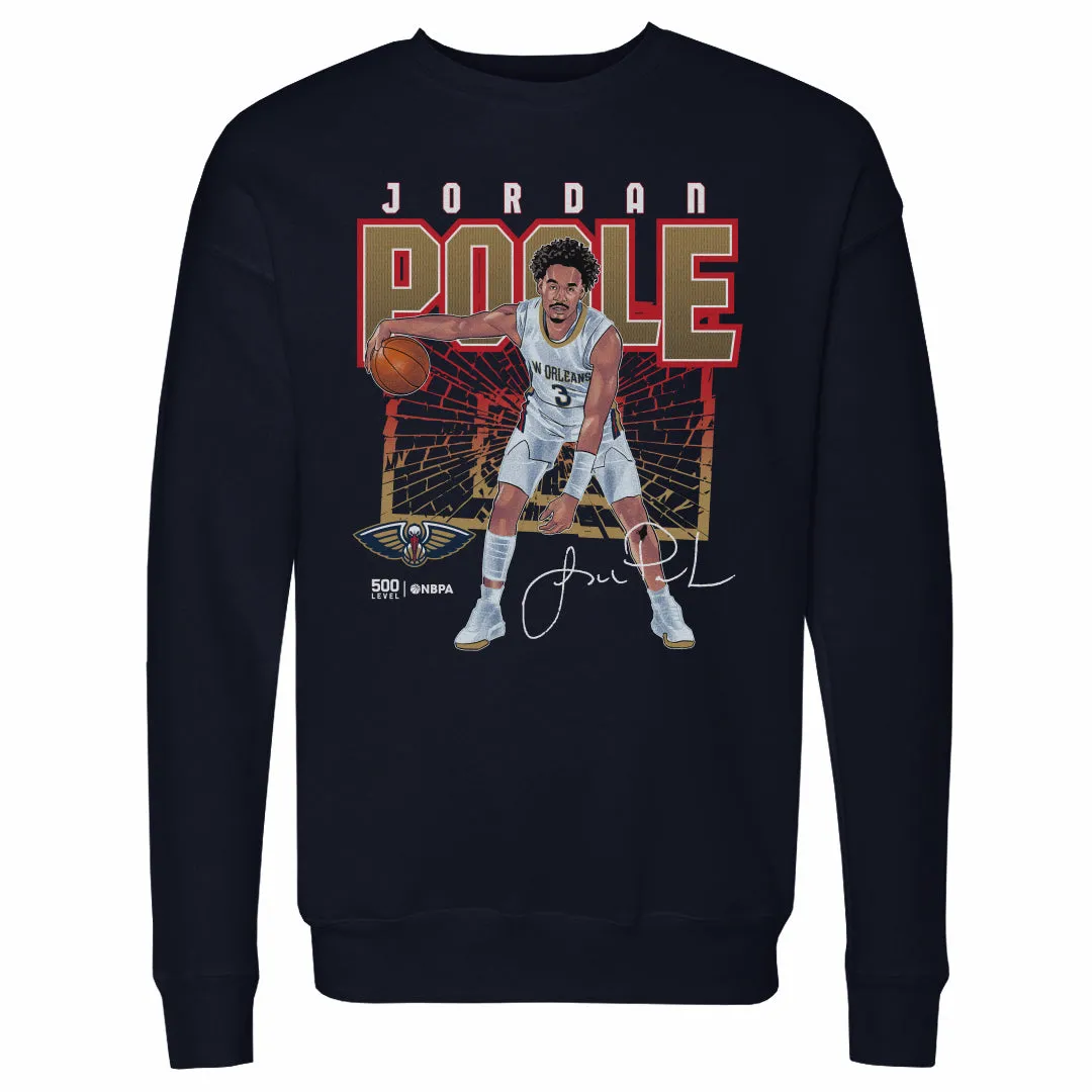 Jordan Poole New Orleans Pelicans Shattered WHT sold by 500 Level