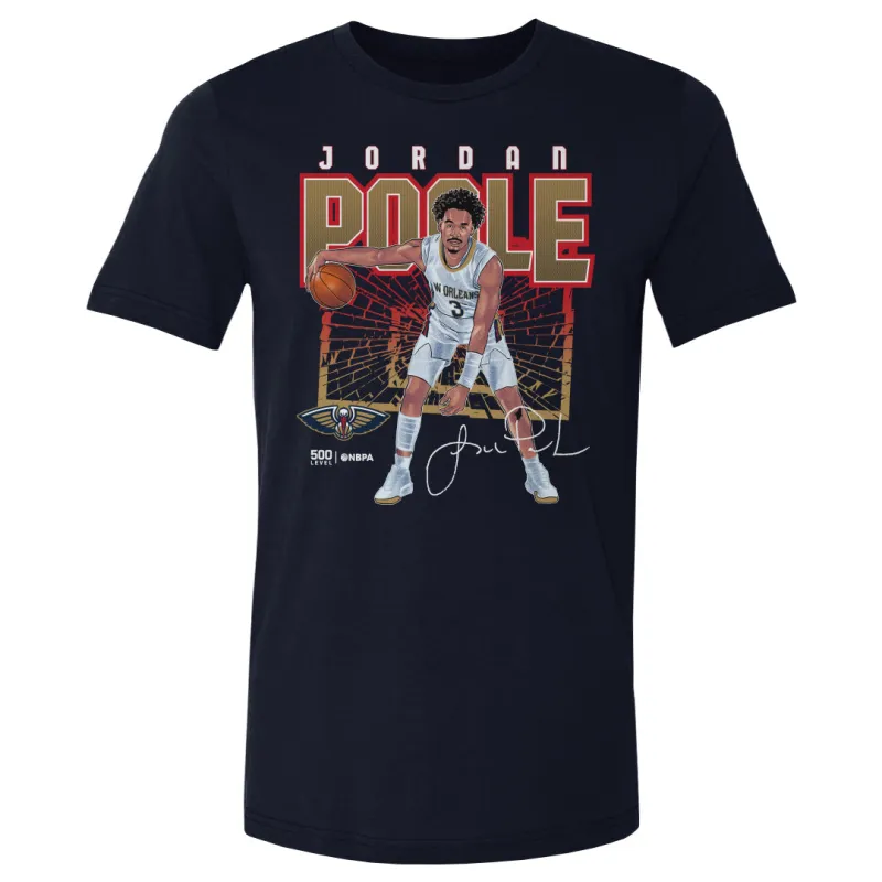 Jordan Poole New Orleans Pelicans Shattered WHT sold by 500 Level