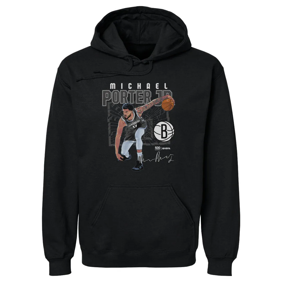 Michael Porter Jr. Brooklyn Nets Shattered WHT sold by 500 Level
