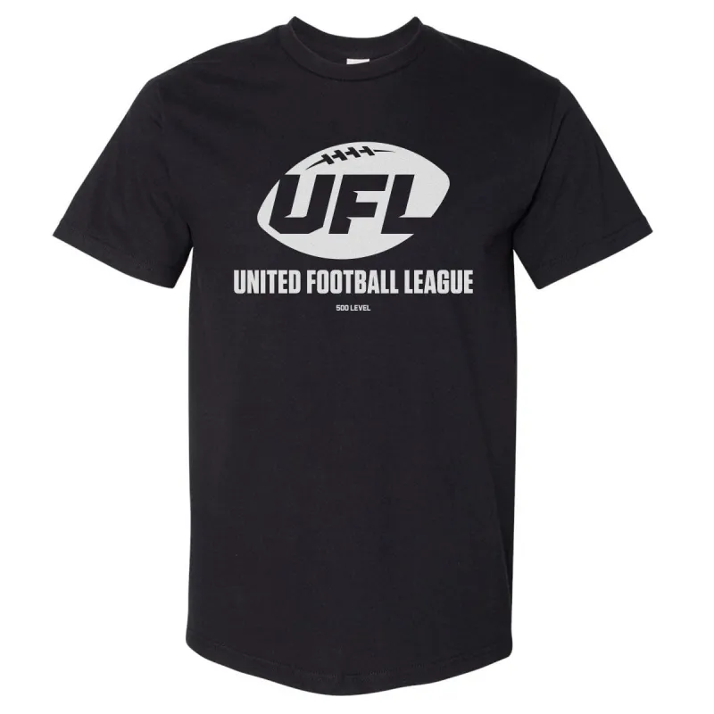 UFL Logo Primary Logo WHT sold by 500 Level