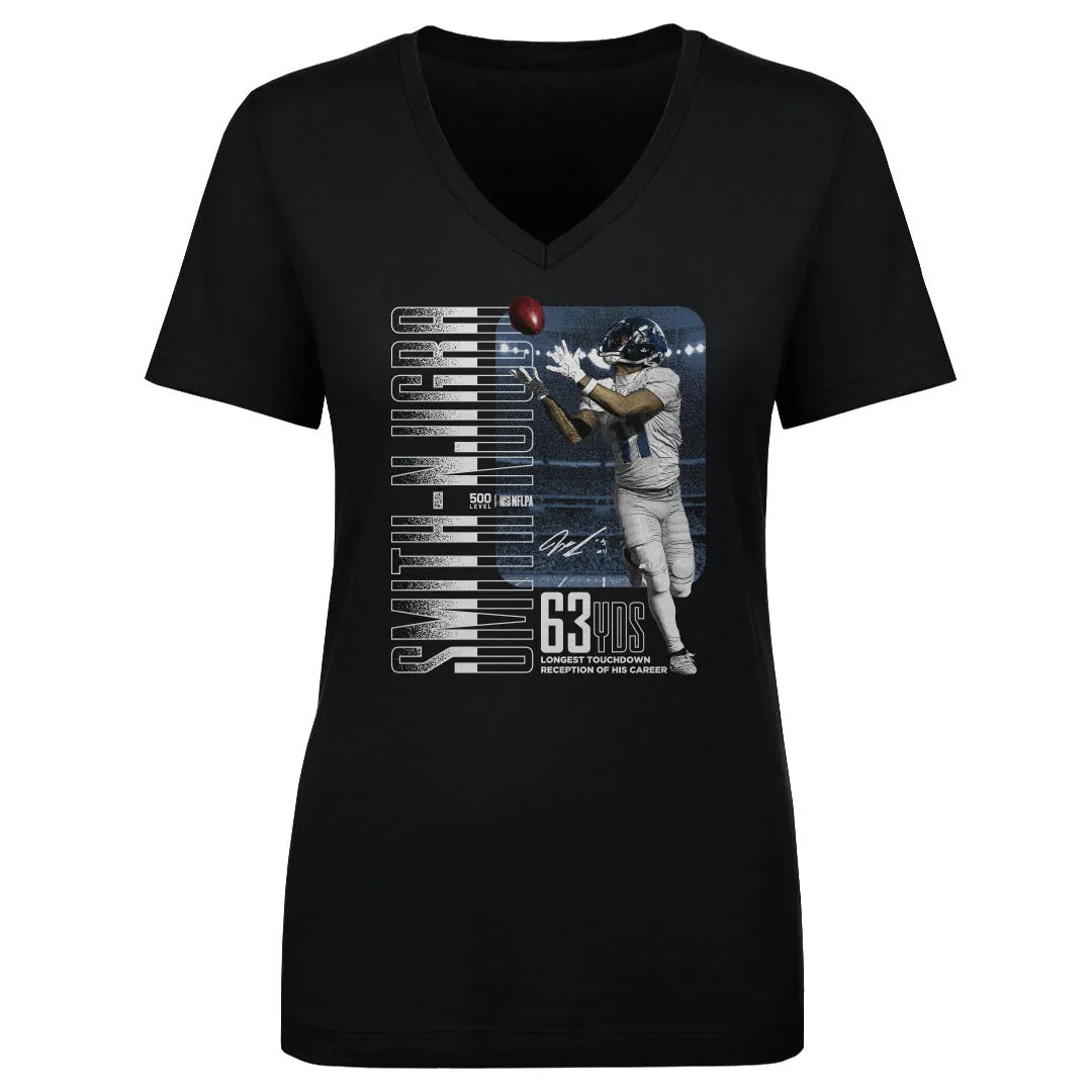 Jaxon Smith-Njigba Seattle 63 Yards WHT sold by 500 Level