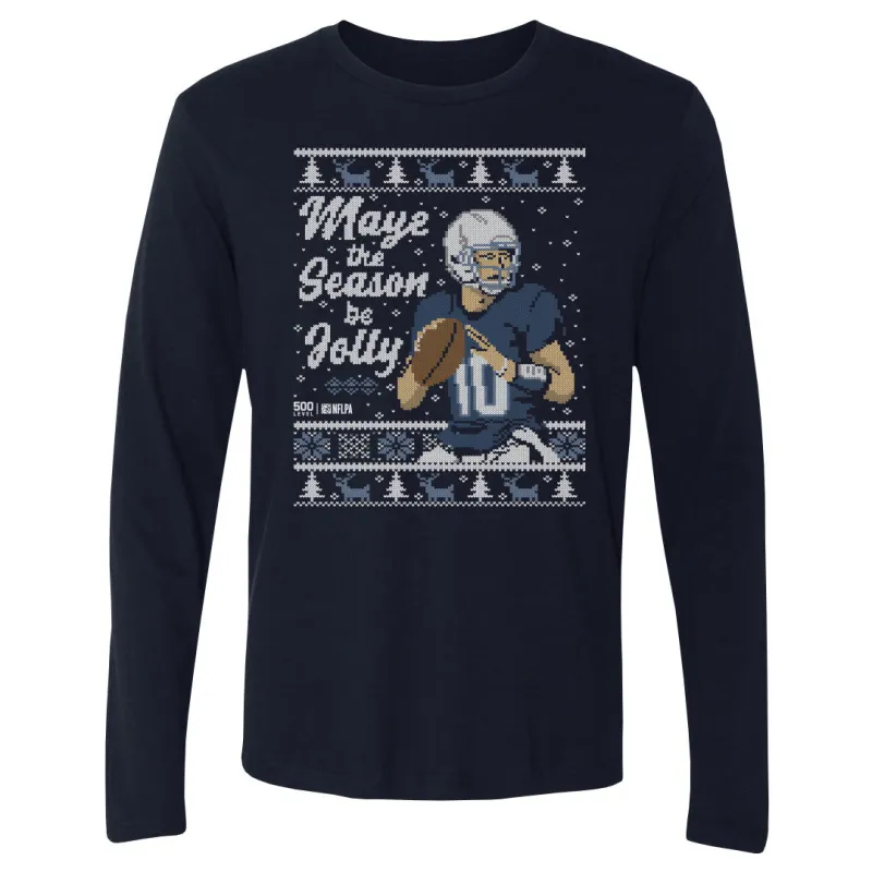 Drake Maye New England Ugly Sweater WHT sold by 500 Level