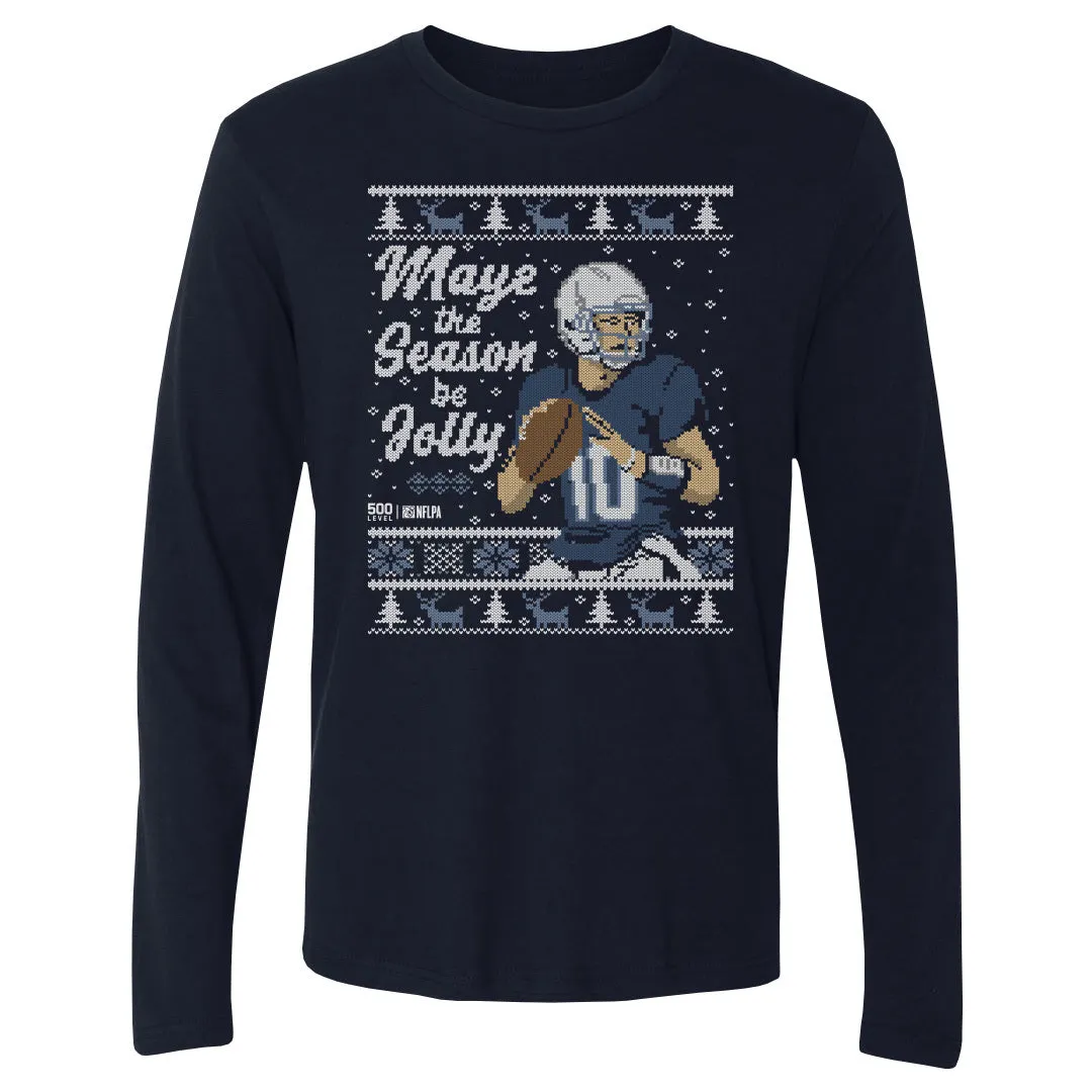 Drake Maye New England Ugly Sweater WHT sold by 500 Level