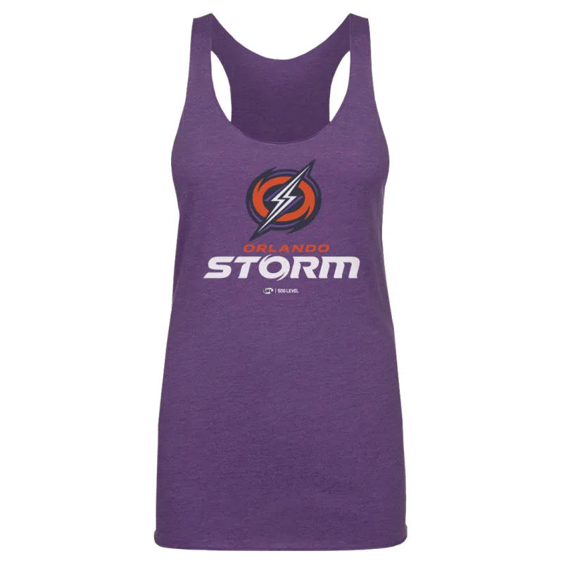 Orlando Storm Primary Logo WHT made by 500 Level