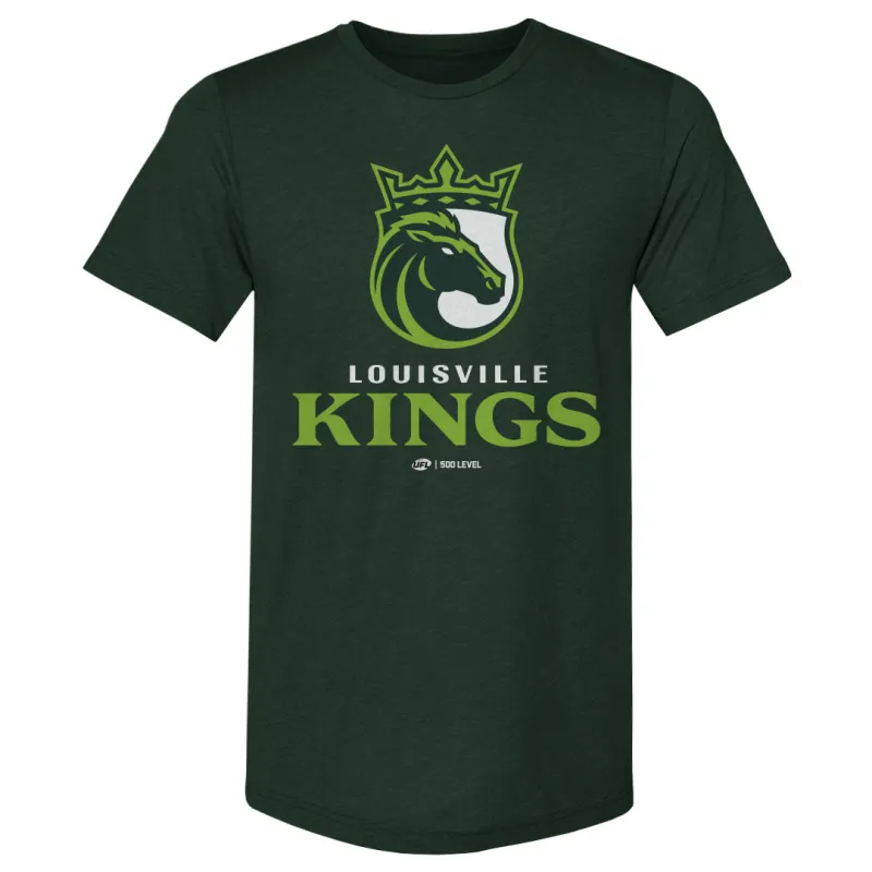 Louisville Kings Primary Logo WHT sold by 500 Level