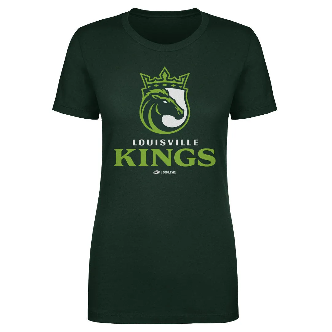 Louisville Kings Primary Logo WHT sold by 500 Level