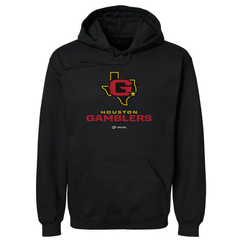 Houston Gamblers Primary Logo WHT sold by 500 Level