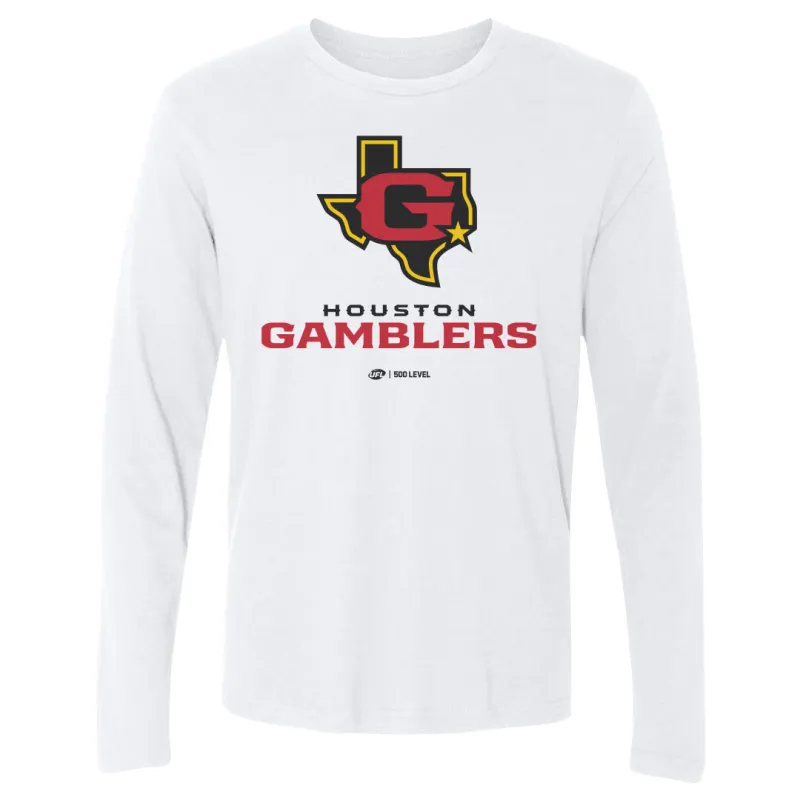 Houston Gamblers Primary Logo made by 500 Level