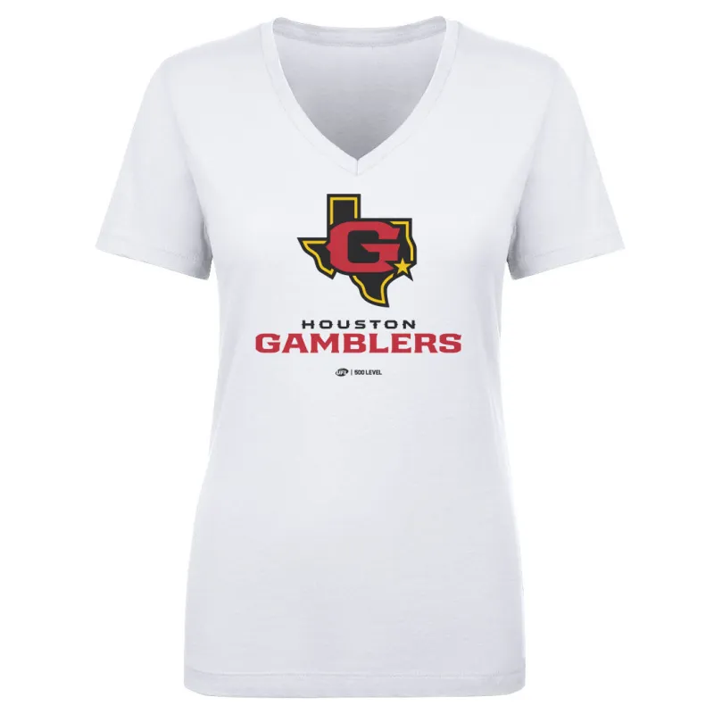 Houston Gamblers Primary Logo sold by 500 Level