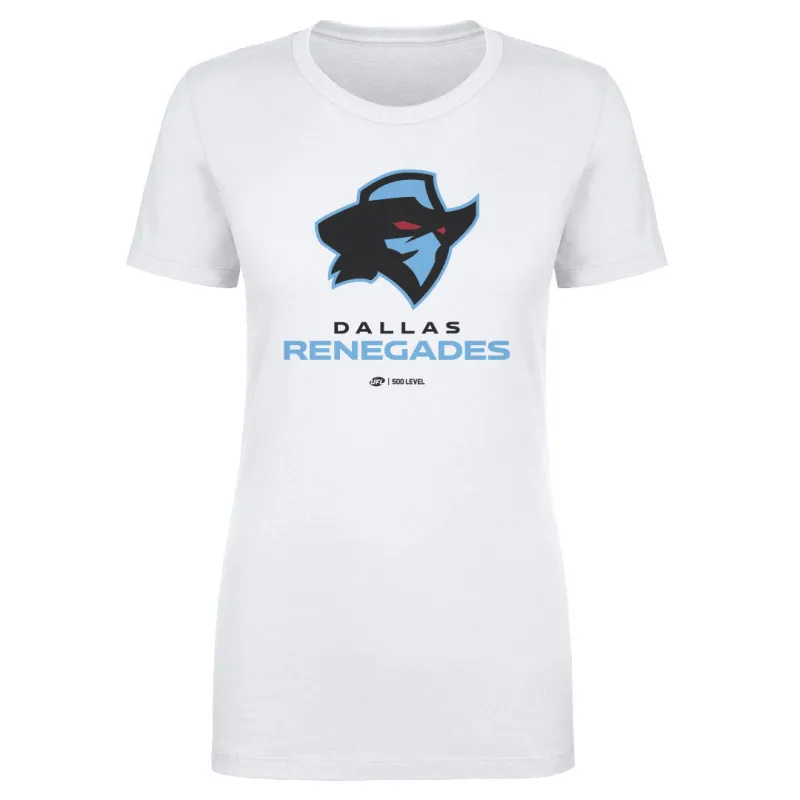 Dallas Renegades Primary Logo sold by 500 Level