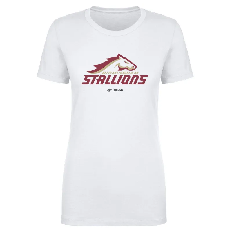 Birmingham Stallions Primary Logo sold by 500 Level