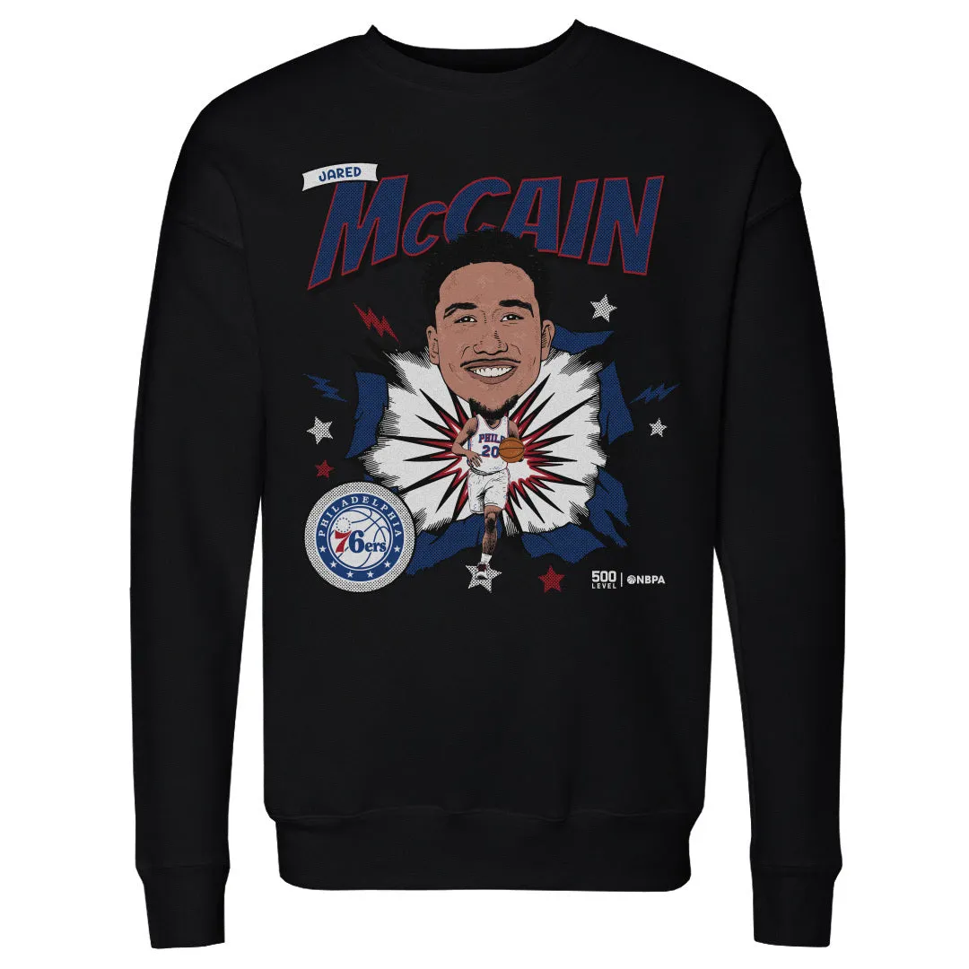 Jared McCain Philadelphia 76ers Caricature WHT sold by 500 Level