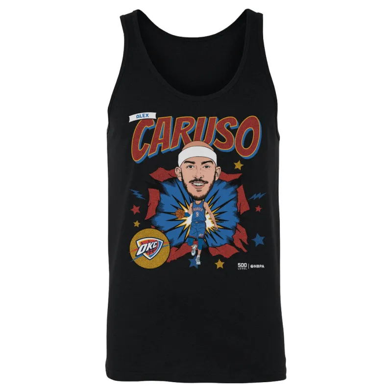 Alex Caruso Oklahoma City Thunder Caricature WHT sold by 500 Level