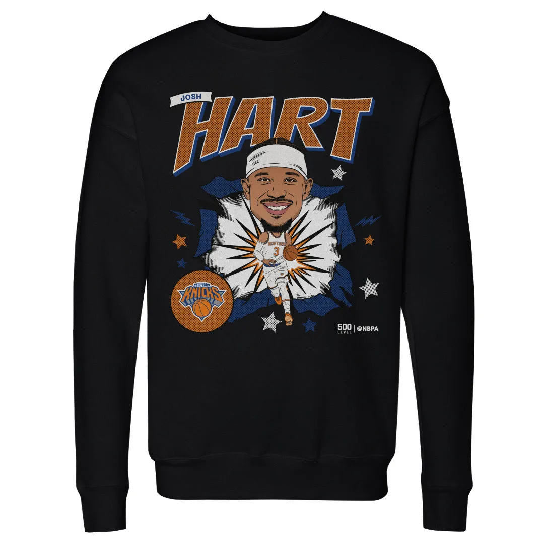 Josh Hart New York Knicks Caricature WHT sold by 500 Level