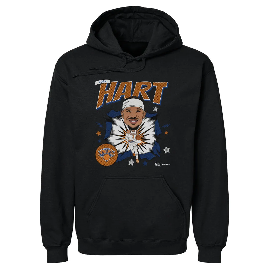 Josh Hart New York Knicks Caricature WHT sold by 500 Level