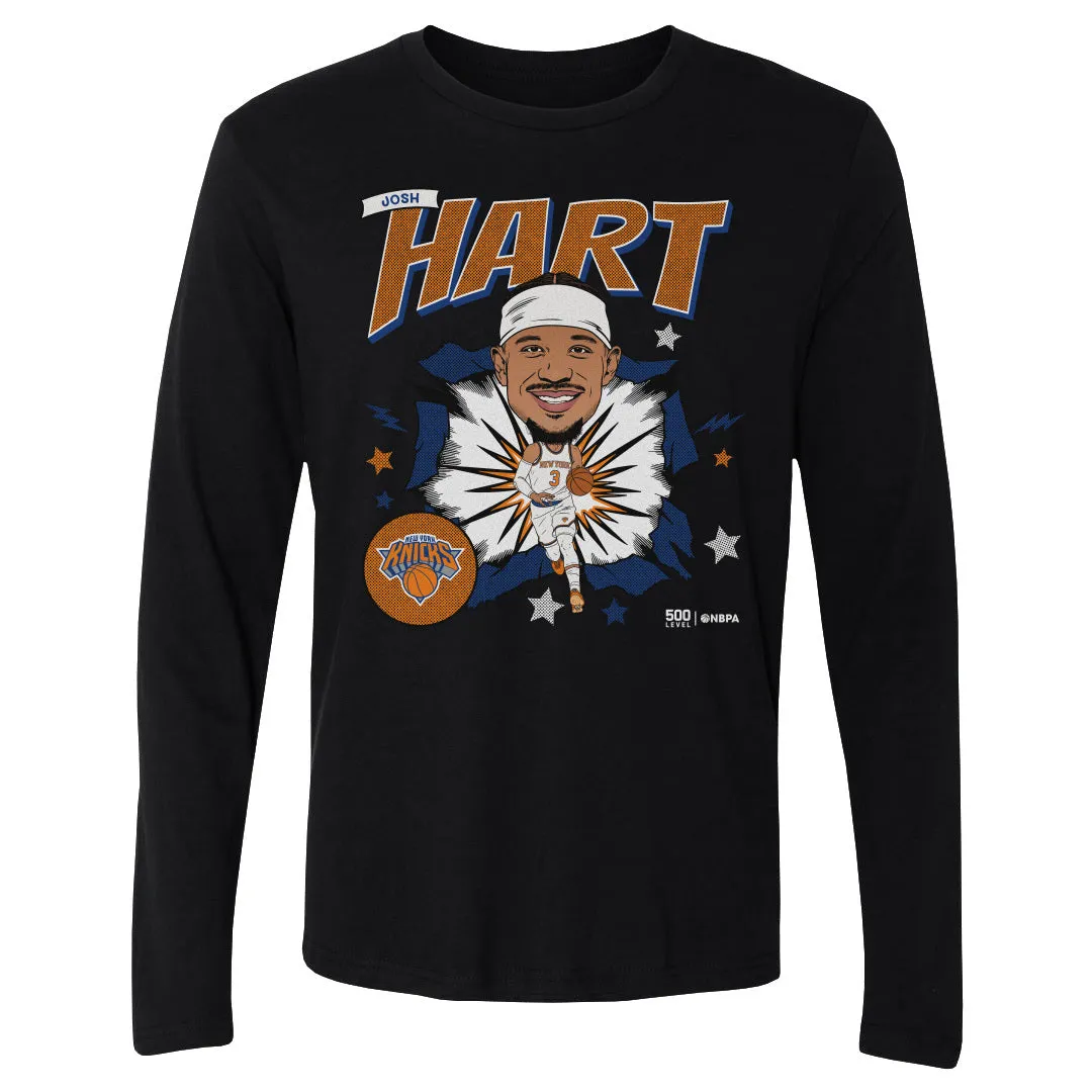 Josh Hart New York Knicks Caricature WHT sold by 500 Level