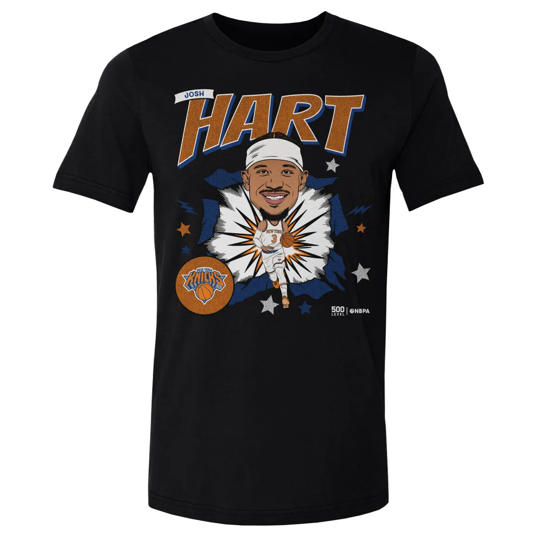 Josh Hart New York Knicks Caricature WHT sold by 500 Level