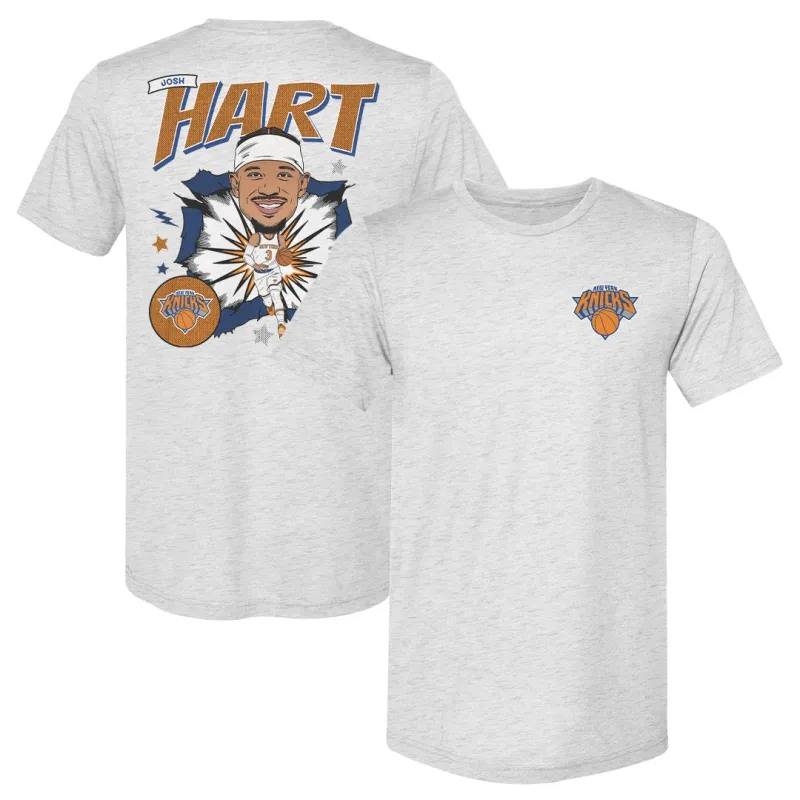 Josh Hart New York Knicks Caricature F&B made by 500 Level