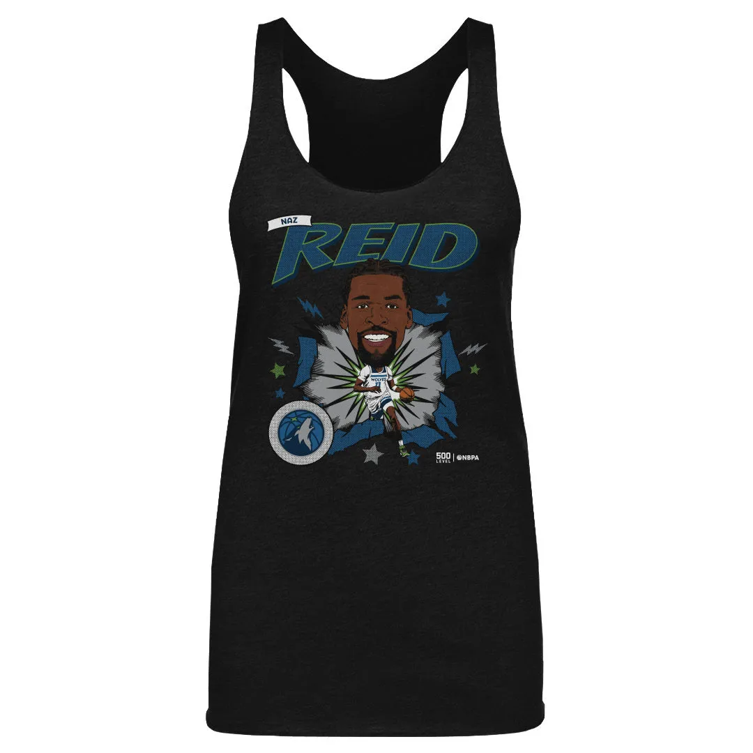 Naz Reid Minnesota Timberwolves Caricature WHT sold by 500 Level