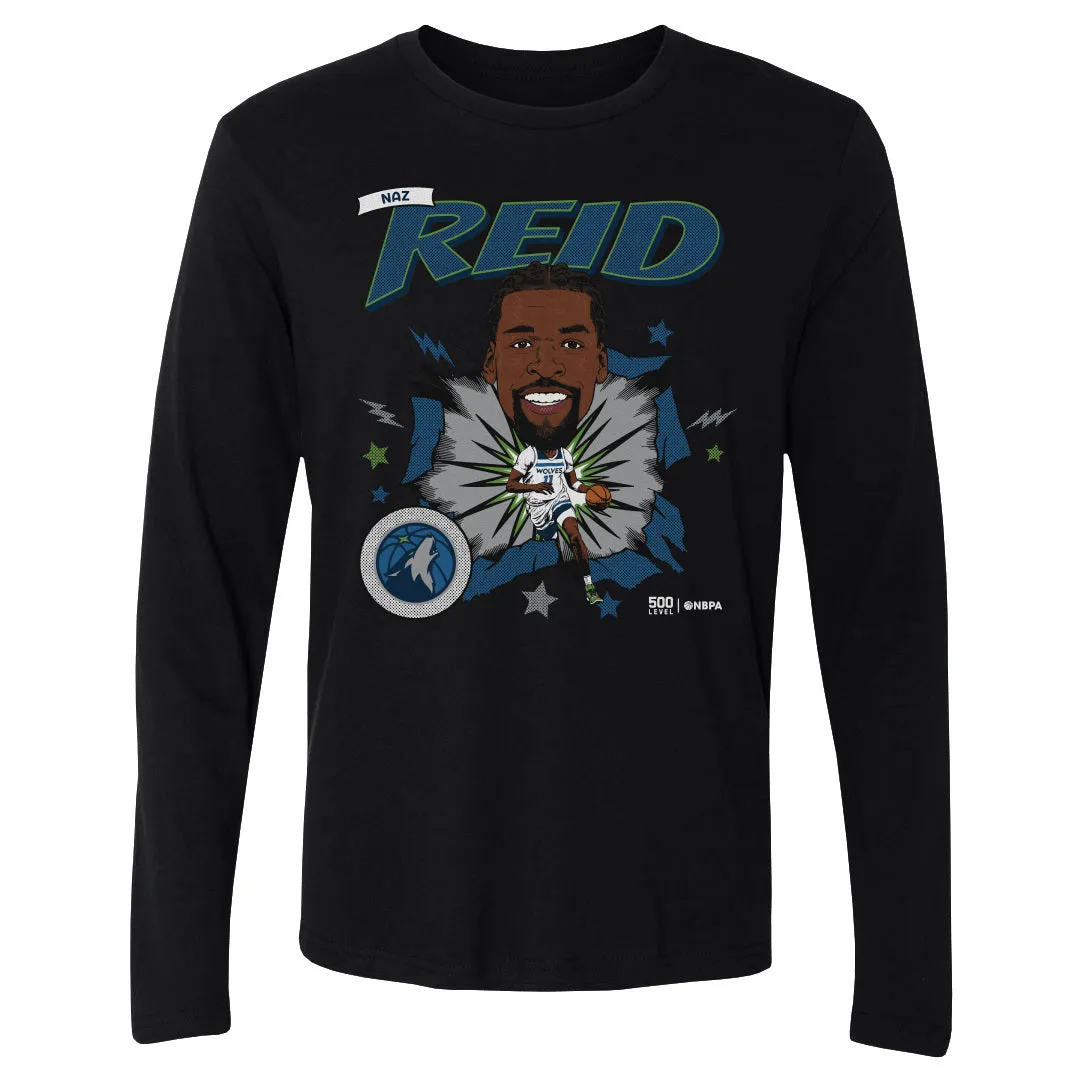 Naz Reid Minnesota Timberwolves Caricature WHT sold by 500 Level