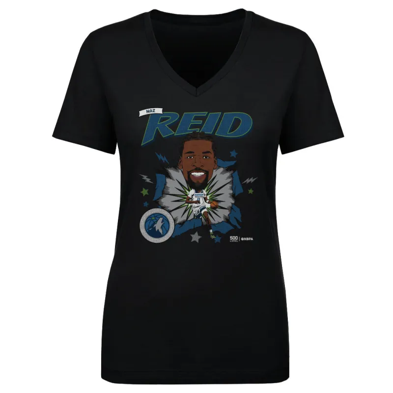 Naz Reid Minnesota Timberwolves Caricature WHT sold by 500 Level
