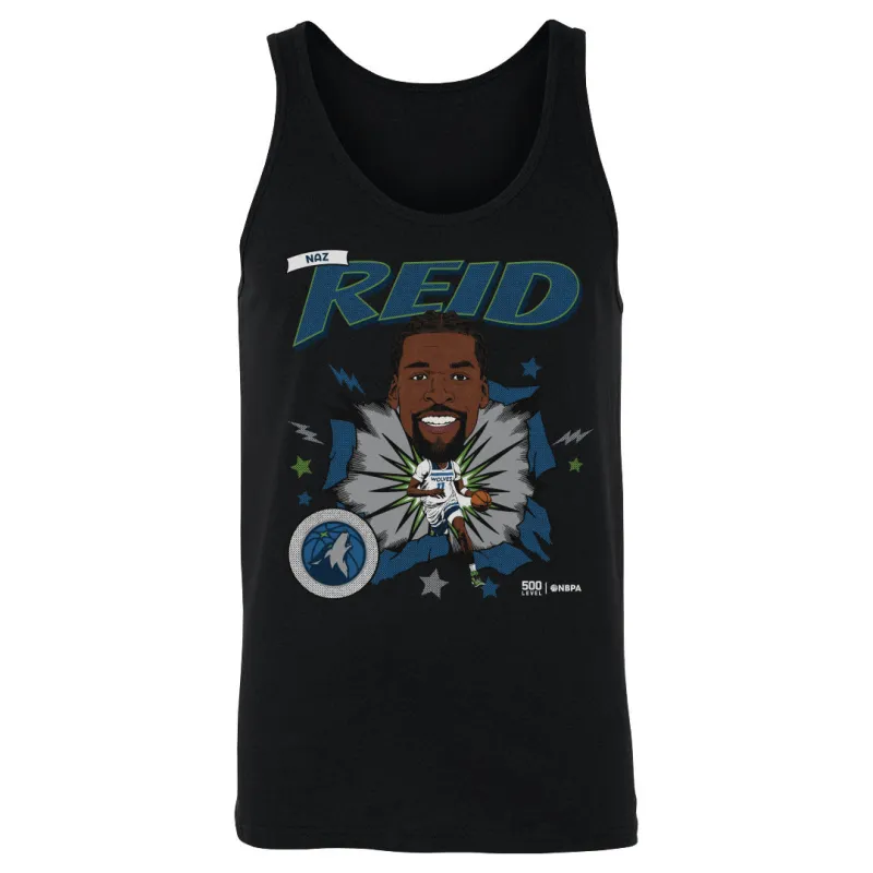 Naz Reid Minnesota Timberwolves Caricature WHT sold by 500 Level