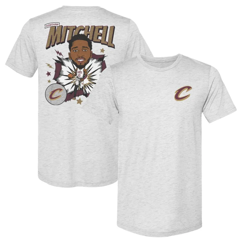Donovan Mitchell Cleveland Cavaliers Caricature F&B sold by 500 Level