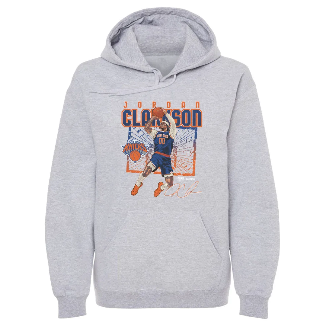 Jordan Clarkson New York Knicks Shattered WHT sold by 500 Level product image thumbnail 2
