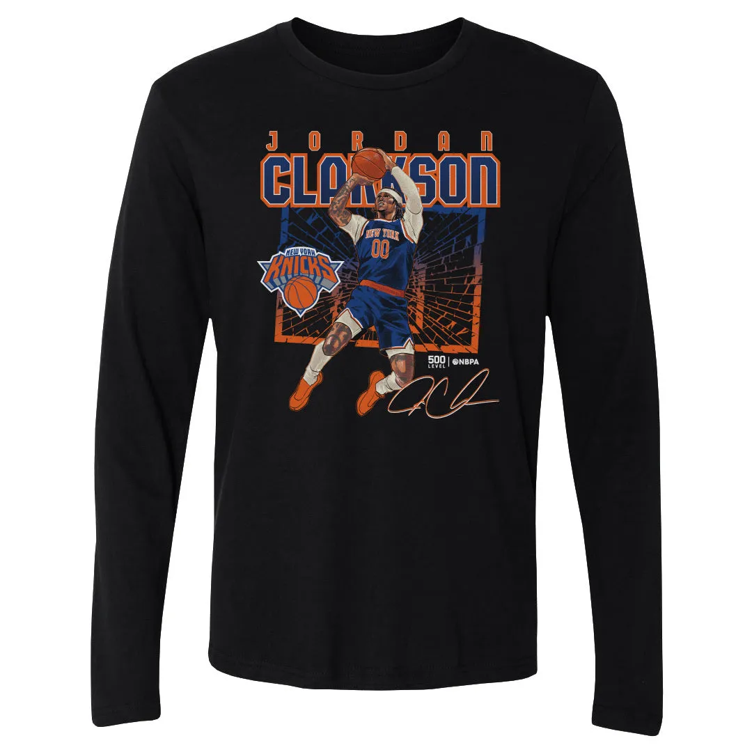 Jordan Clarkson New York Knicks Shattered WHT sold by 500 Level product image thumbnail 2