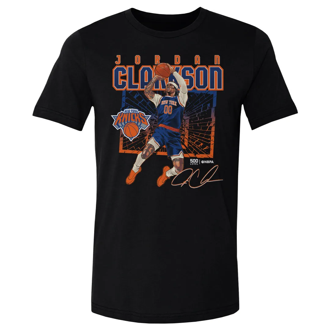 Jordan Clarkson New York Knicks Shattered WHT sold by 500 Level product image thumbnail 2