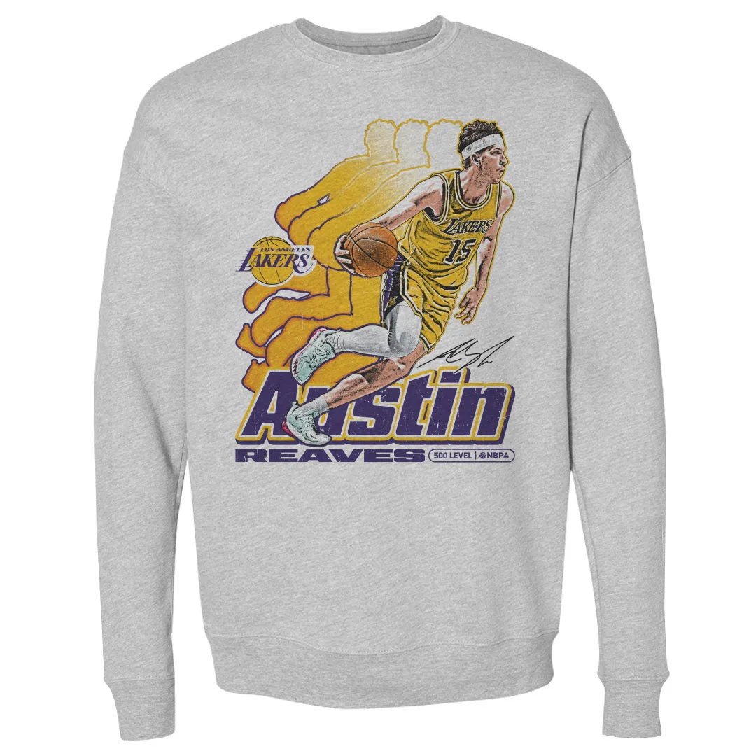 Austin Reaves Los Angeles Lakers Retro sold by 500 Level product image thumbnail 2
