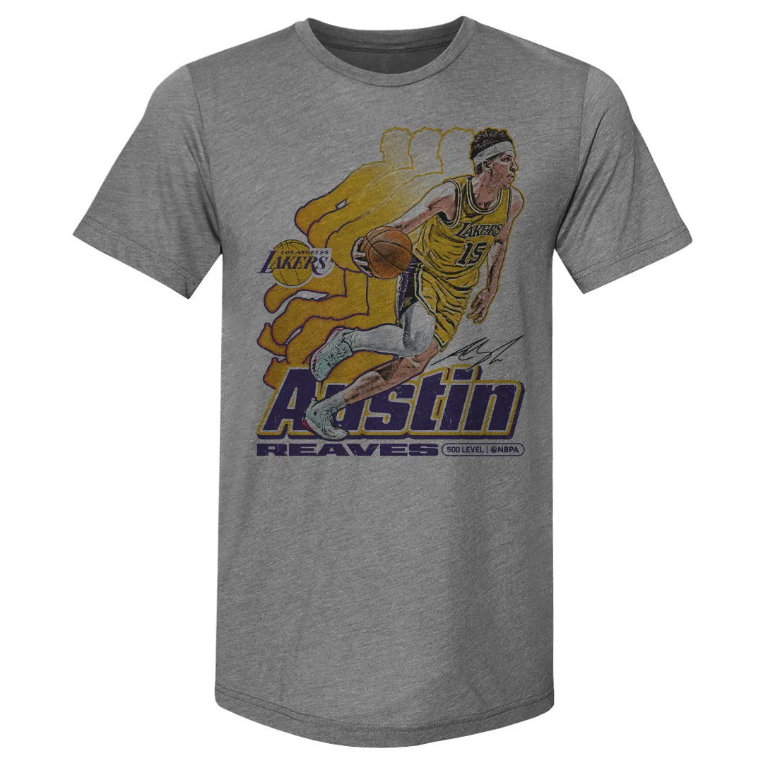 Austin Reaves Los Angeles Lakers Retro sold by 500 Level product image thumbnail 2