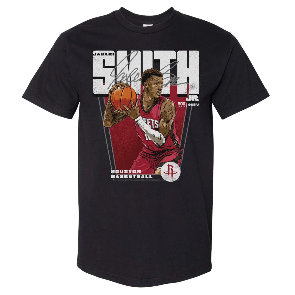 Jabari Smith Jr. Houston Rockets Premiere WHT sold by 500 Level