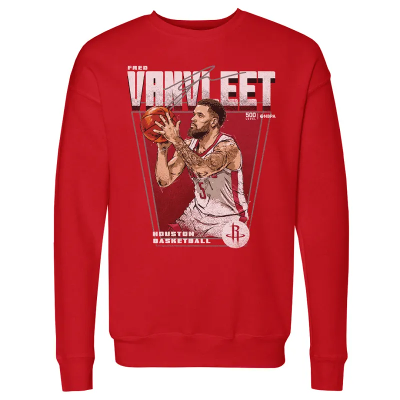 Fred Vanvleet Houston Rockets Premiere WHT sold by 500 Level