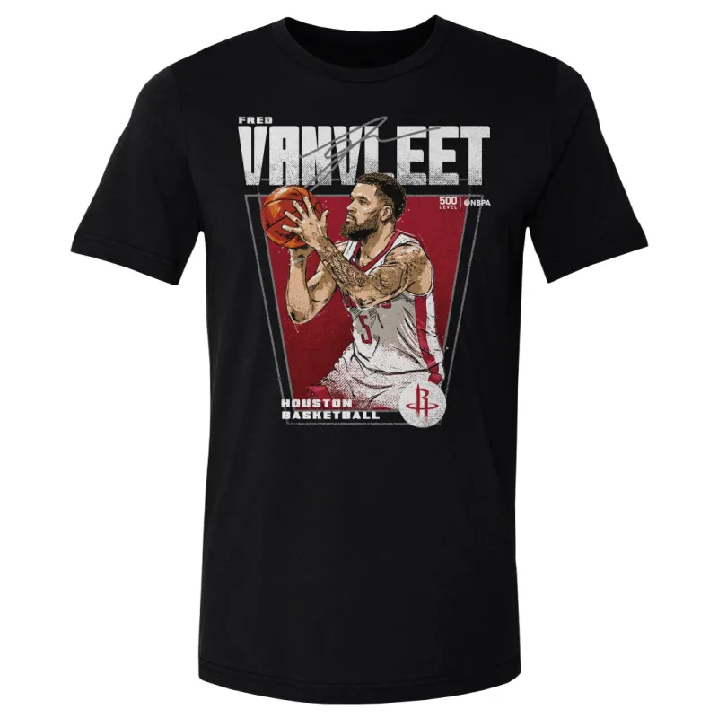 Fred Vanvleet Houston Rockets Premiere WHT sold by 500 Level