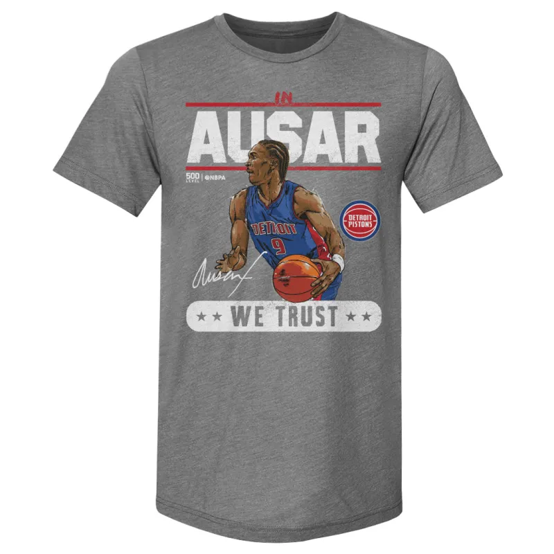 Ausar Thompson Detroit Pistons Trust WHT made by 500 Level