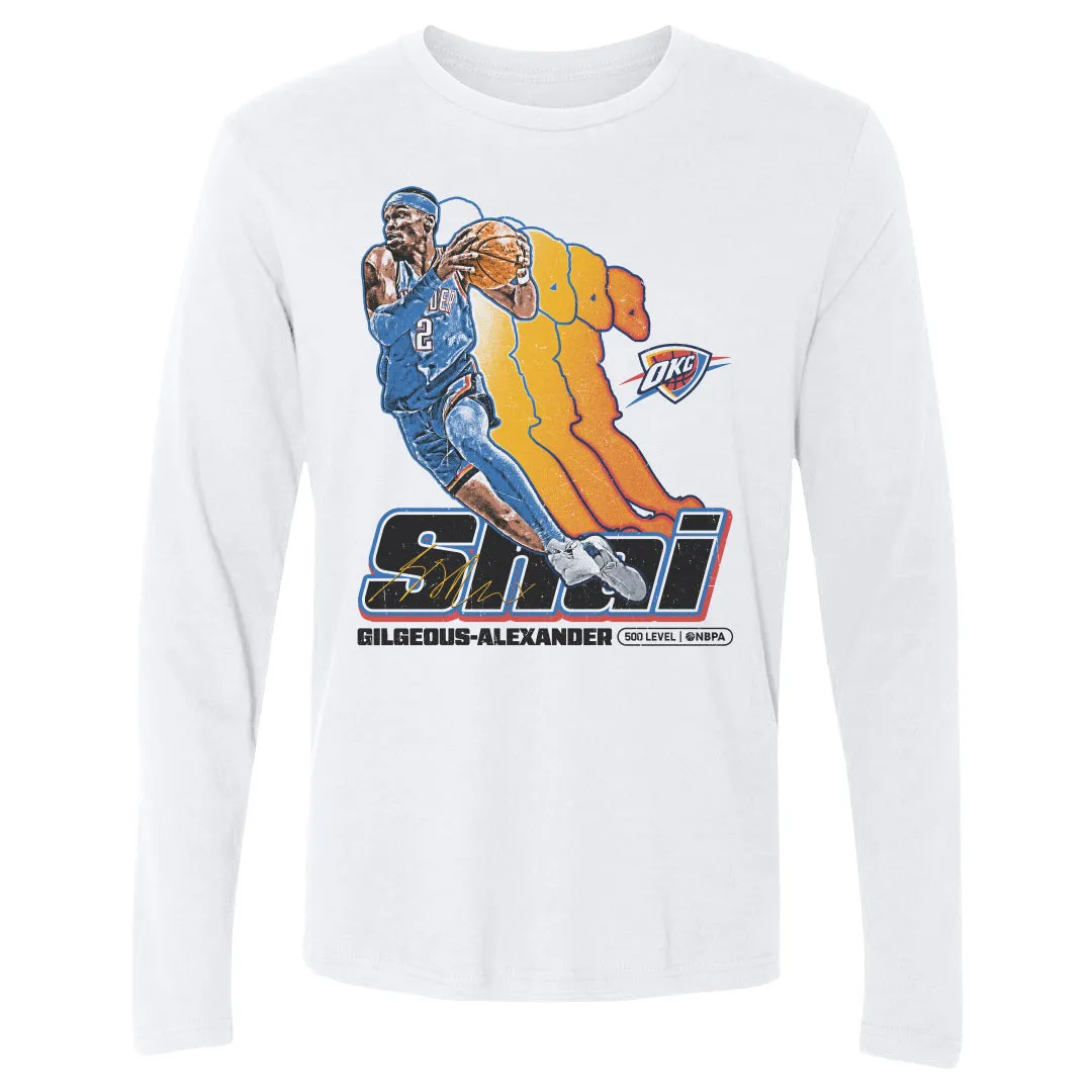 Shai Gilgeous-Alexander Oklahoma City Thunder Retro sold by 500 Level product image thumbnail 2