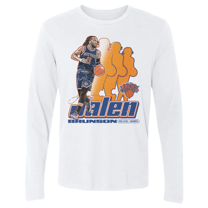 Jalen Brunson New York Knicks Retro sold by 500 Level