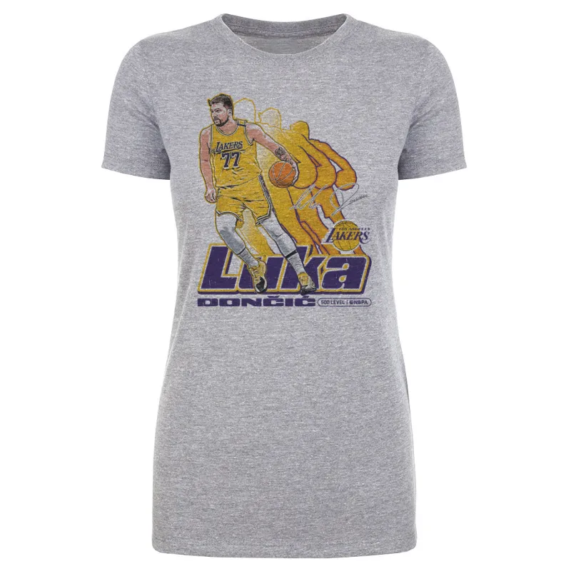 Luka Doncic Los Angeles Lakers Retro sold by 500 Level