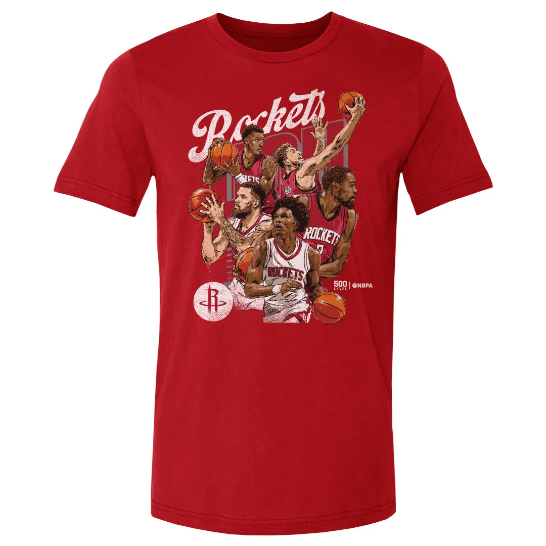 Houston Rockets Starting 5 WHT sold by 500 Level