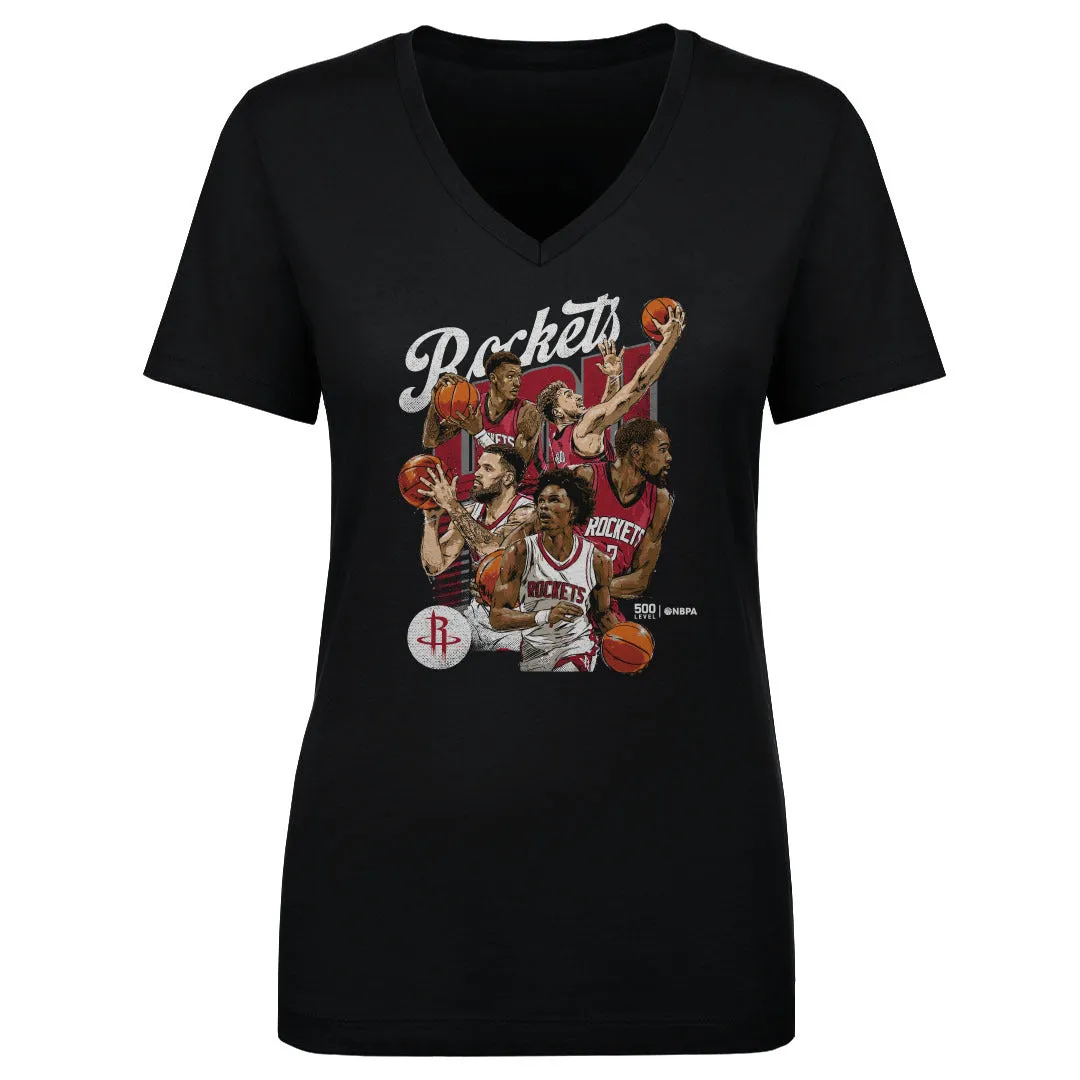 Houston Rockets Starting 5 WHT sold by 500 Level
