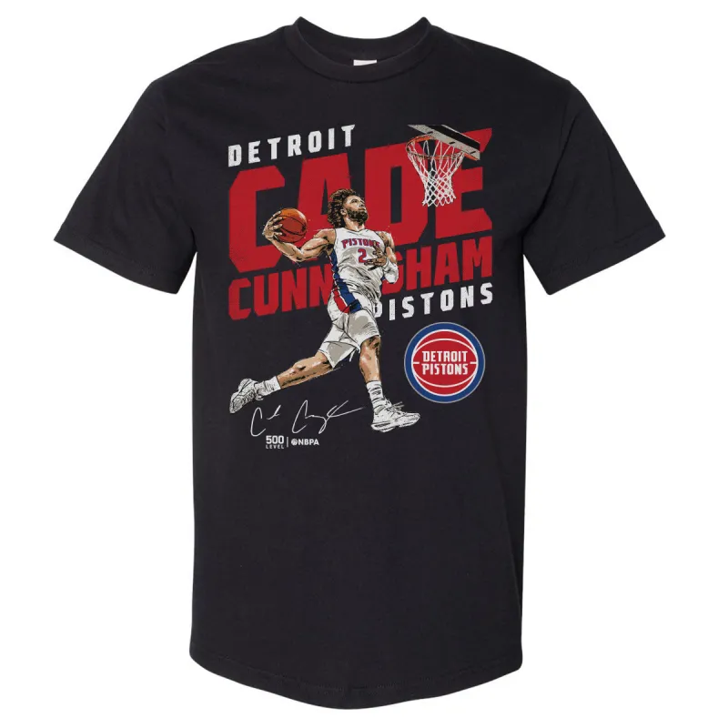 Cade Cunningham Detroit Pistons Slam WHT sold by 500 Level